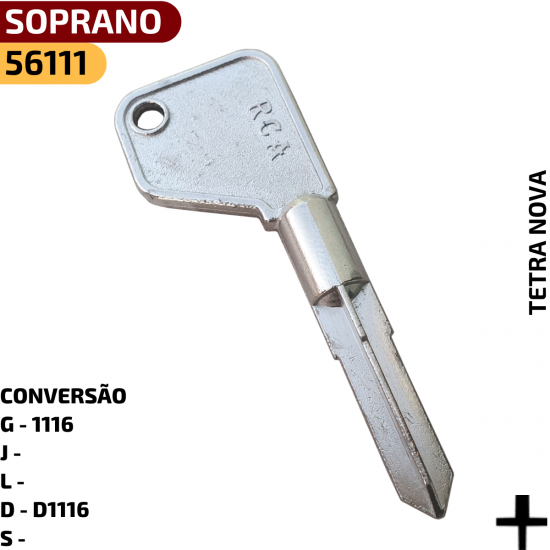 Converso do Cdigo RCA:

G - 1116

J -

L -

D -D1116

S -