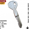 REFERNCIAS:
::G - 713
::J- A27.0004
::L- 004
::D- 1184
::Cdigo Stam - 41005



APLICAO:
:: Fechaduras Stam 1001 - 1002 - 1003 - KIT SEG. 1500/1600



CARACTERSTICA:
:: Chave Tetra Niquelada