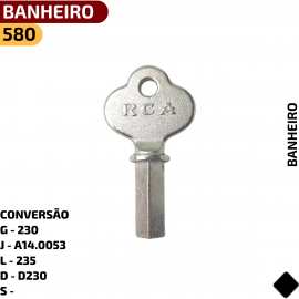 CONVERSO DO CDIGO RCA:

G - 230

J - 53

L - 235

D - D230

S -